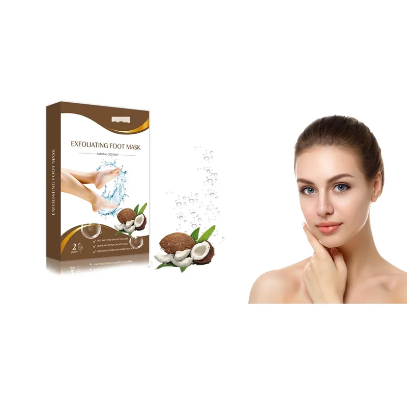 2023 OEM Foot Peel Mask Peeling Away Calluses  Custom Private Label Foot Mask Foot Skin Care
