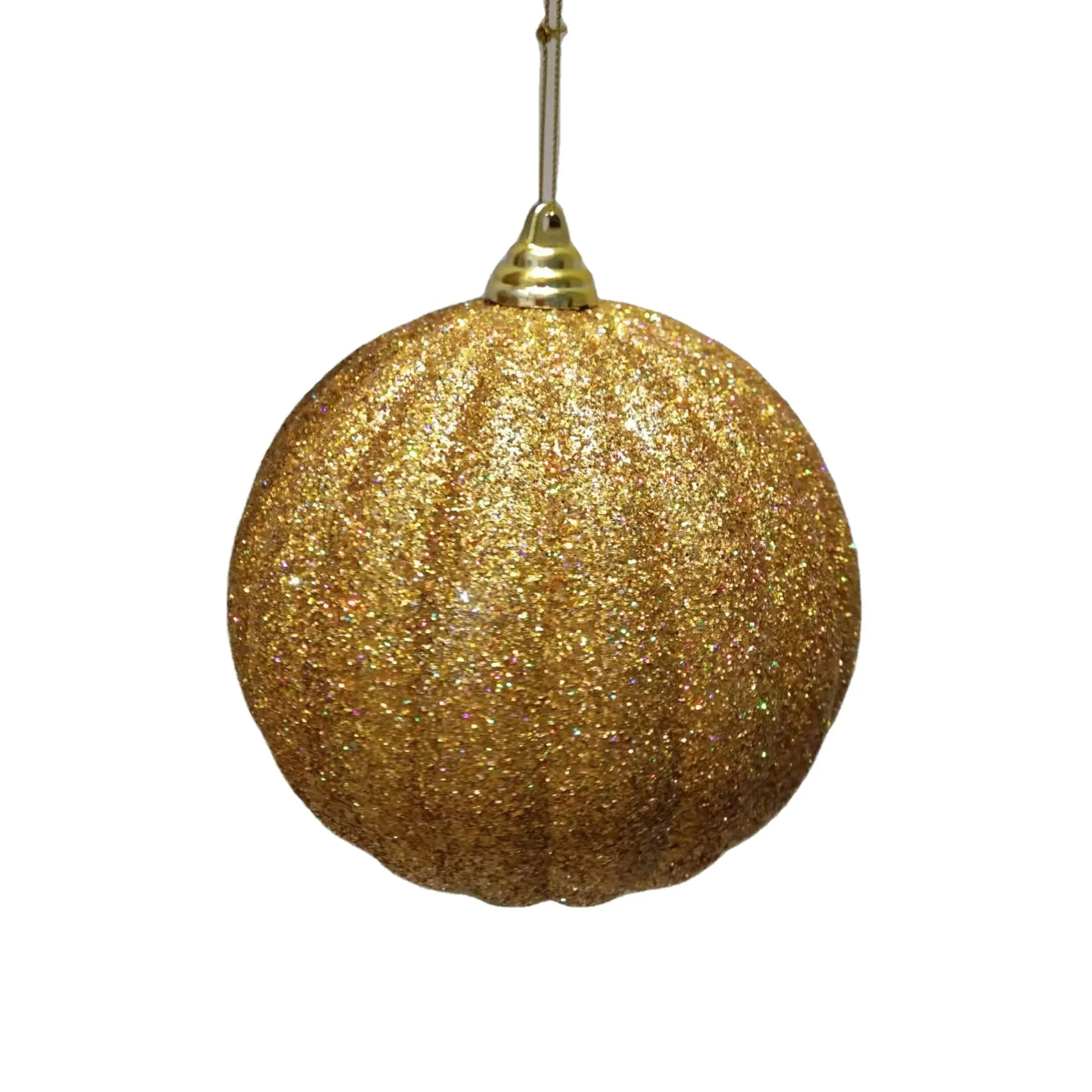 Bulk Custom 12cm White Glitter Shatterproof Christmas Xmas Plastic Balls Ornament Hanging Tree Handmade Christmas Ball Baubles