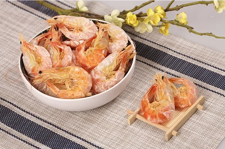 Beihai powerful factory export fresh seafood dry vannamei shrimps vietnam flavour freeze dried shrimp
