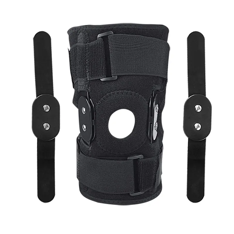 Fitness Sports Knee Sleeve High Stretch Mesh Adjustable Patella Strap Knee Support Knee Brace