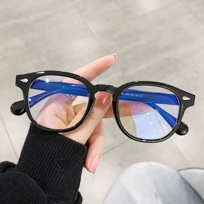 2022 Classic retro round plastic frame custom women sunglasses UV400 protection sun glasses men 5095