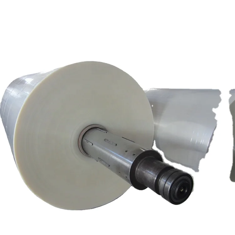 PET based gloss finish, both side treated thermal laminating film. with low temperature melting polymer