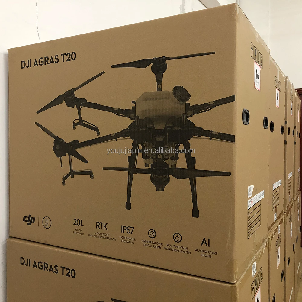 Новое поступление сельскохозяйственный Дрон-распылитель DJI Agras T20 T30 вездеход Защита окружающей среды большая нагрузка на распыление 20