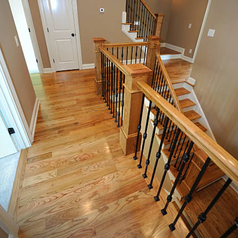 Комплект из необработанного дуба Newel Post Trim готовая к отделке конструкция твердого для красивой