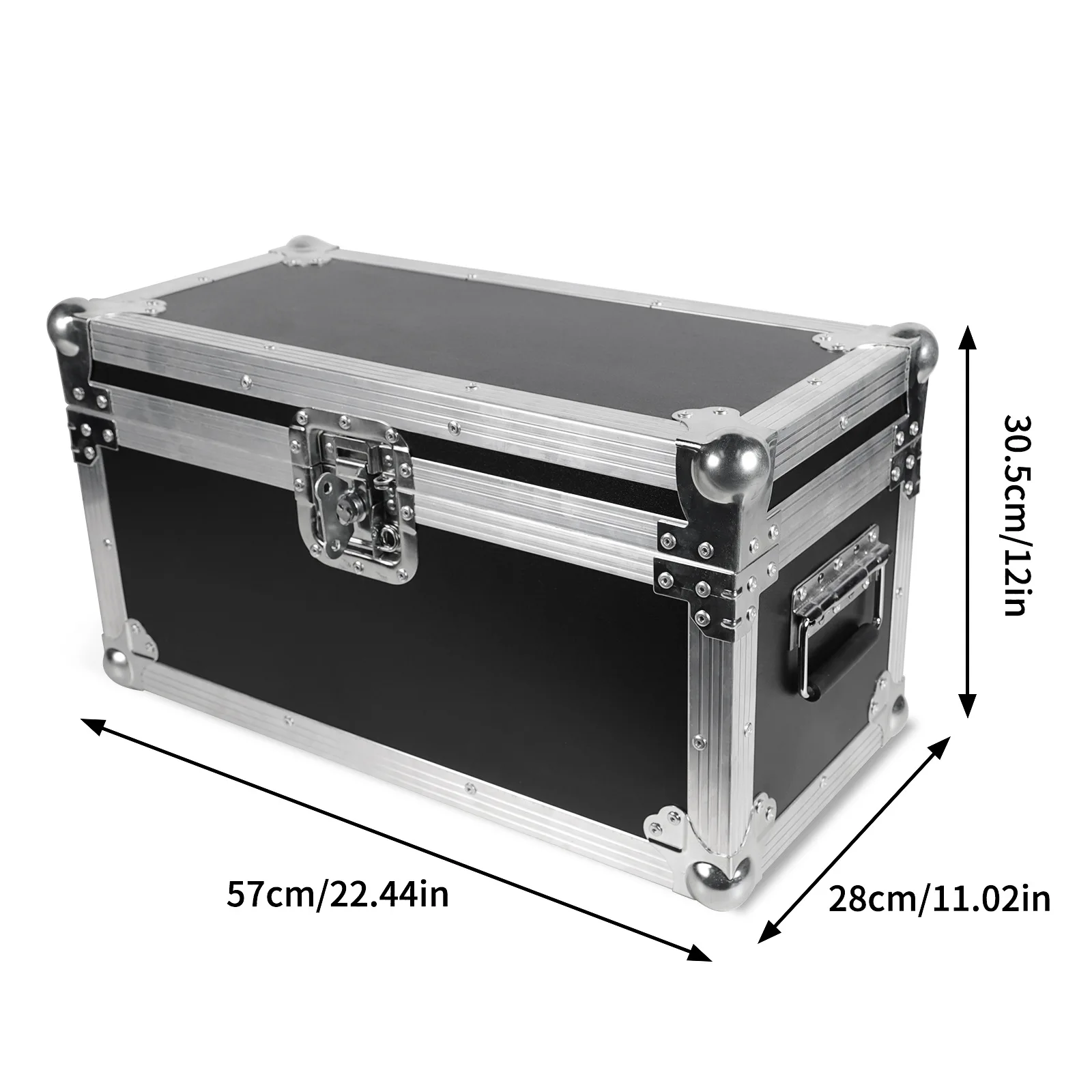 Flight Case 2in1 4in1 Firework Machine Stage Equipments  Road Case Portable Black Color With Wheel