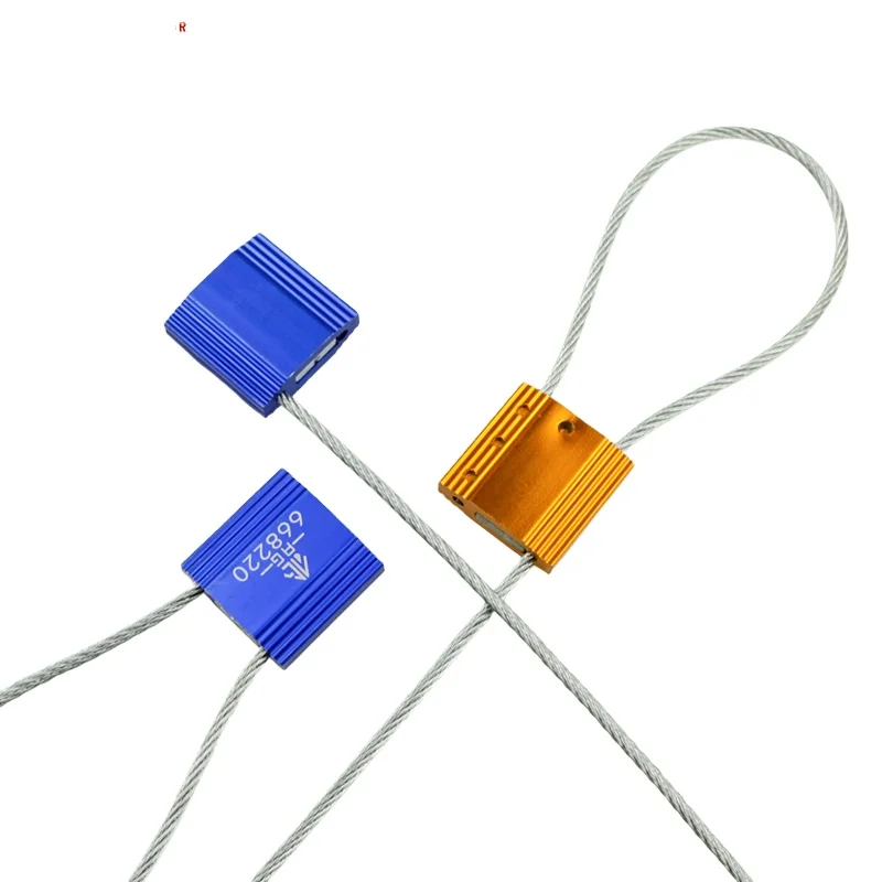 High Security 2.0mm Wire Rope AG-C011 Tamper Proof Zip Tie