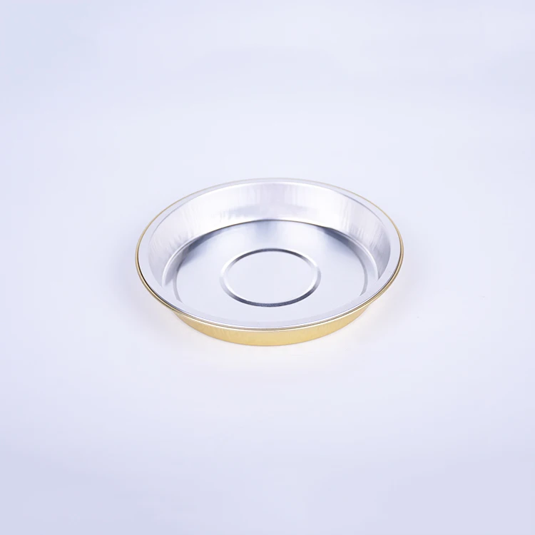 Круглая подача пищи/кухня/блюда из оловянной фольги, алюминиевая кастрюля, обеденные тарелки, фольгированный поднос, одноразовые блюда/тарелка для пиццы