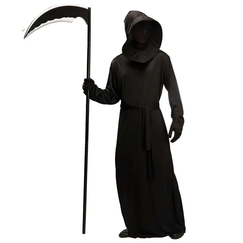 Halloween Fancy Adult Men Grim Reaper Halloween Costume ZMHM-001