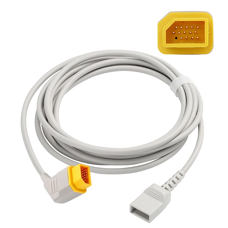 IBP Cable for Nihon Kohden patient-monitor Compatible with to Utah