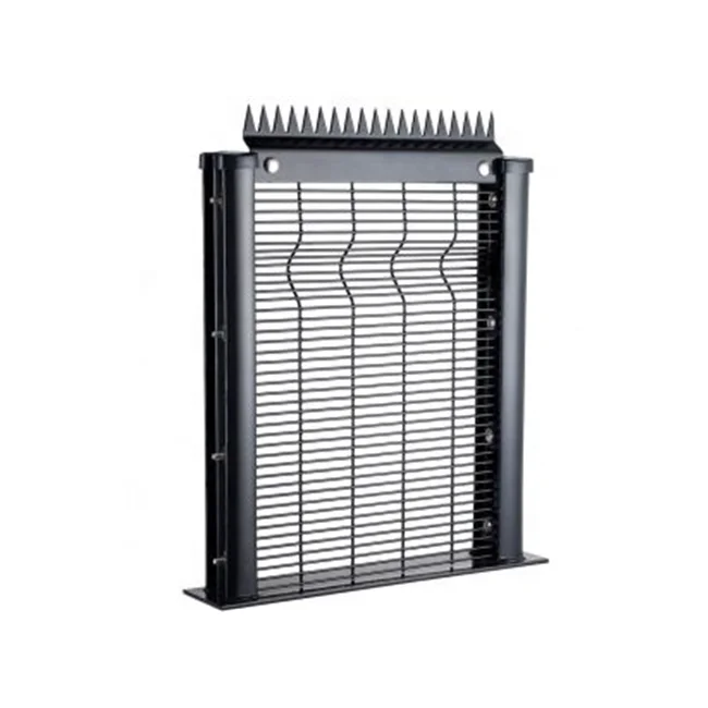 358 mesh security anti climb fence wall anti climbing razor spike 1.4m