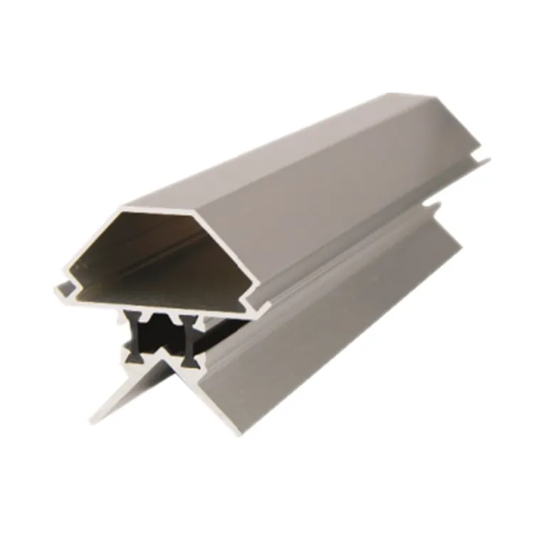 Anodized hollow aluminum profile and accessories for HVAC Air Handling Unit cooling and heating system