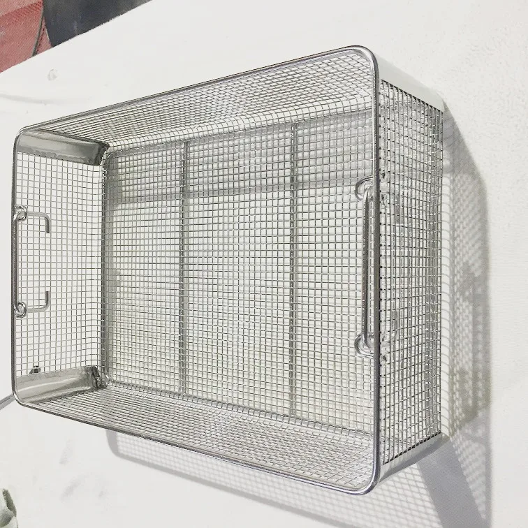 Professional Custom-Make Stainless Steel Wire Mesh Basket With Reasonable Price /Stainless Steel Wire Mesh Storage Basket