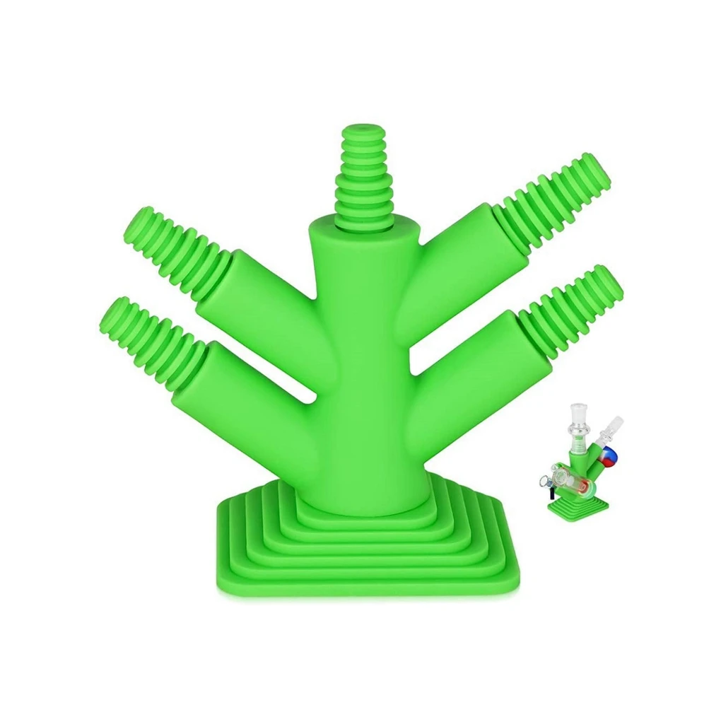 Promotional various durable using indoor home upgrade silicone banger stand exquisite