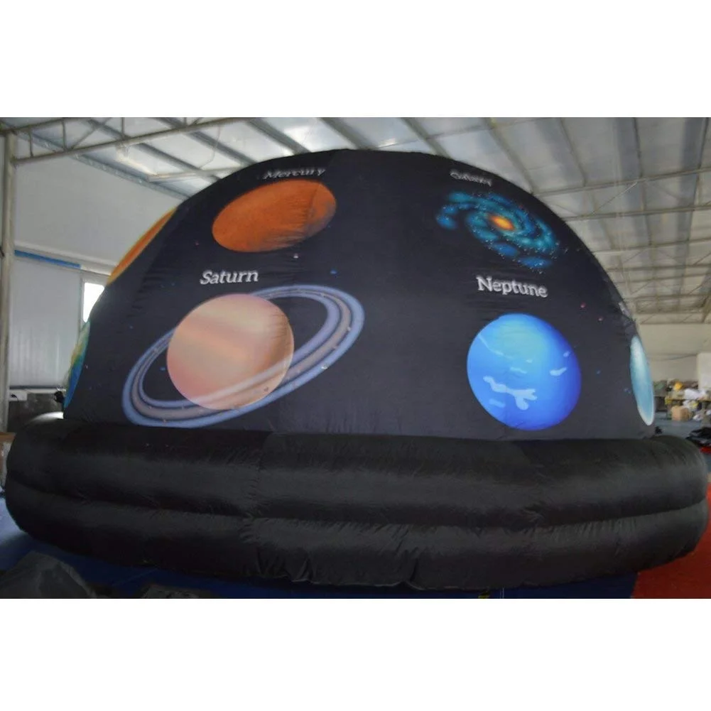 Inflatable Dome Projection Planetarium Cinema Tent, Inflatable Igloo Glamping Tent For Rental Outdoor