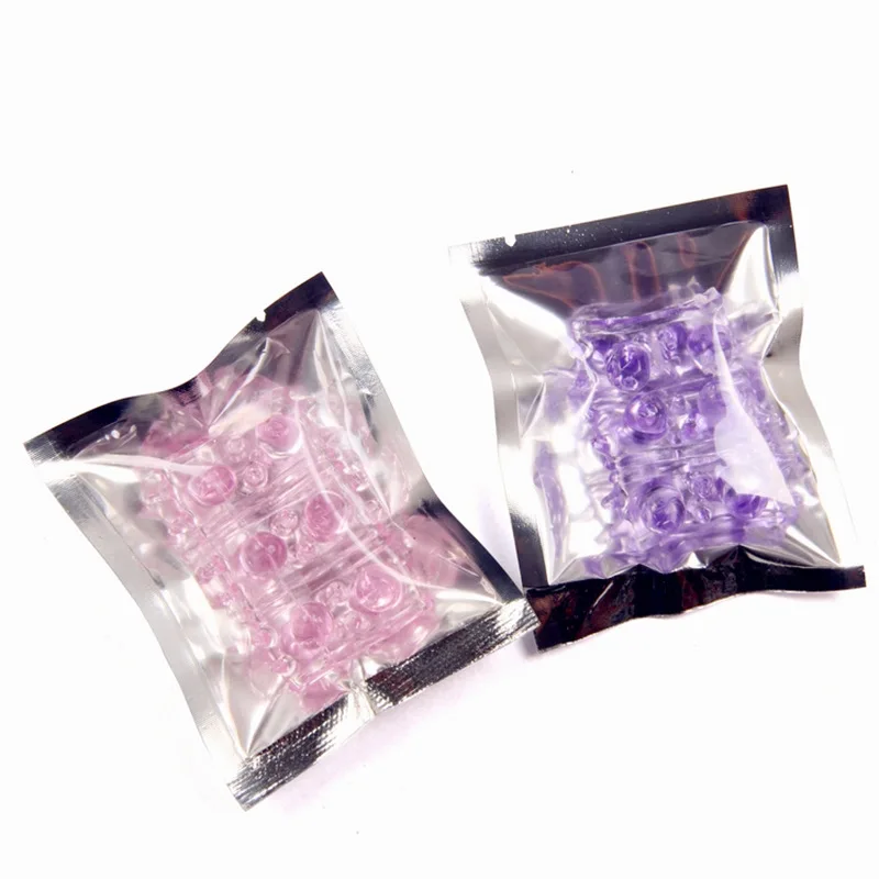 Pearl lock ring silicone sheep eye foreskin physical therapy ring crystal ring penis sex adult products