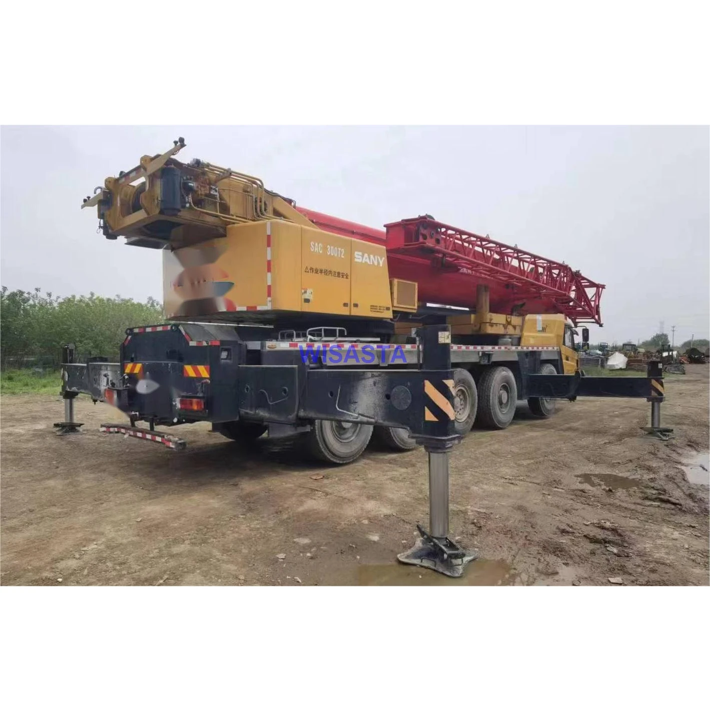 Heavy Crane 2020 Sany 130 Tons 5 Axle All Terrain Diesel Fuel Lifting Capacity Mobile Telescope Boom Truck Crane