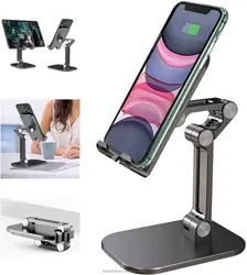 Foldable Portable Folding Display Desktop Desk Hand Mobile Cellphone Smartphone Cell Phone Stand Tablet PC Bracket Holder