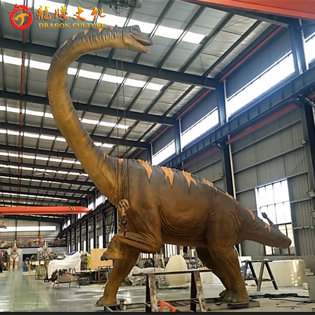 Life-sized newest hot sale huge durable Shunosaurus robot Animatronic Dinosaur for theme Park