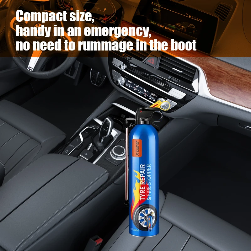 Tyre Repair System Rapid Fix Flat Tyre FixFlat Tyre Seal & Tire Sealer& Inflator