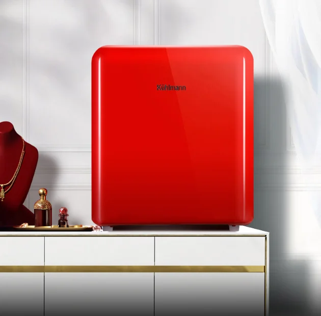 45L Mini Car Freezer Portable Cooler Travel Refrigerator For Beverage Fruit Cosmetic Makeup Mini Refrigerator