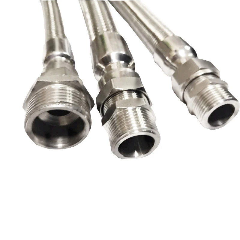 BNG IP65  pipe fittings factory price braided explosion proof stainless steel flexible electrical flexible conduit ATEX