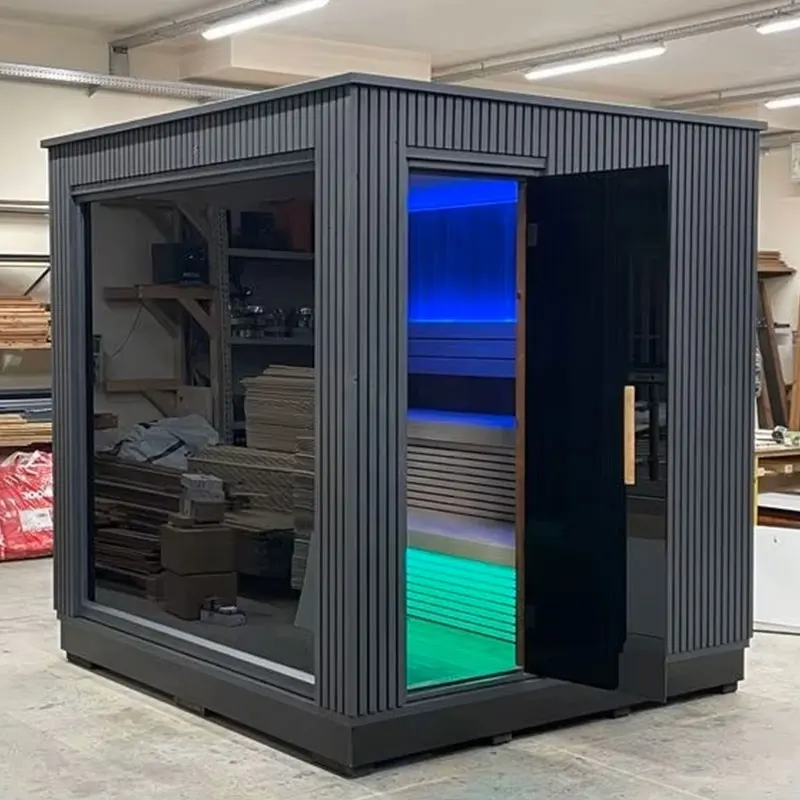 Outdoor Sauna Room Kits Sauna With Great Thermal Insulation Effect