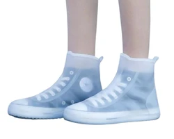 9873049 высококачественные прозрачные прочные противоскользящие дождевые сапоги из ТПЭ унисекс, галоши для дождевой обуви