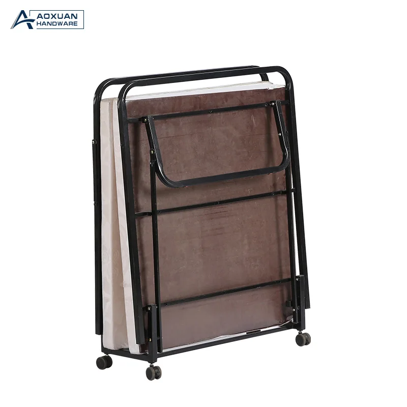 Low MOQ Single Moveable Hotel Folding Extra Bed