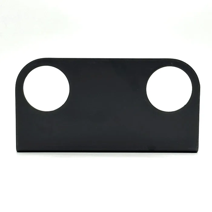 Custom metal 304 stainless steel Double-hole Punch Wall Mounted Soap Bottle Holder