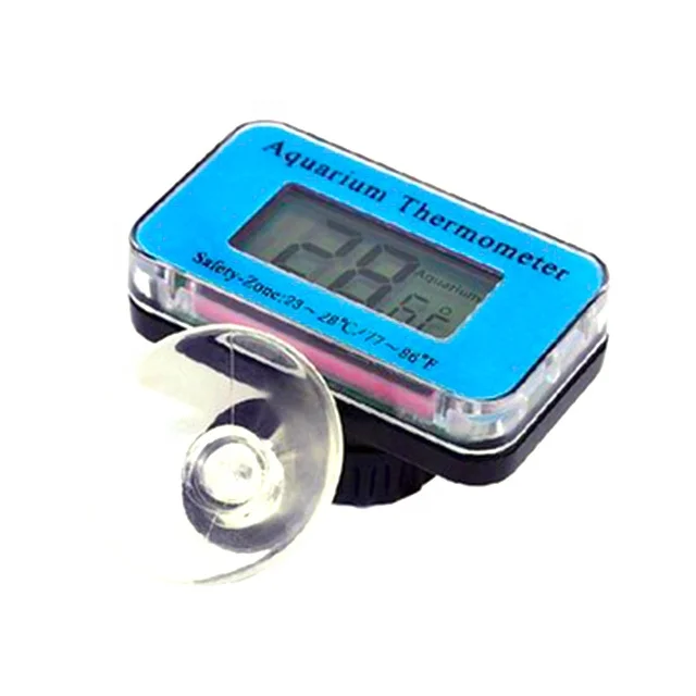 Aquarium thermometer electronic digital display aquarium thermometer suction cup type