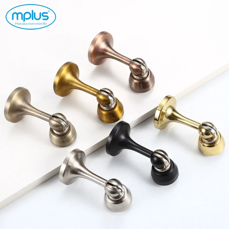 Hardware accessory hotel wooden door holder stopper Magnetic door stop metal door stopper magnet