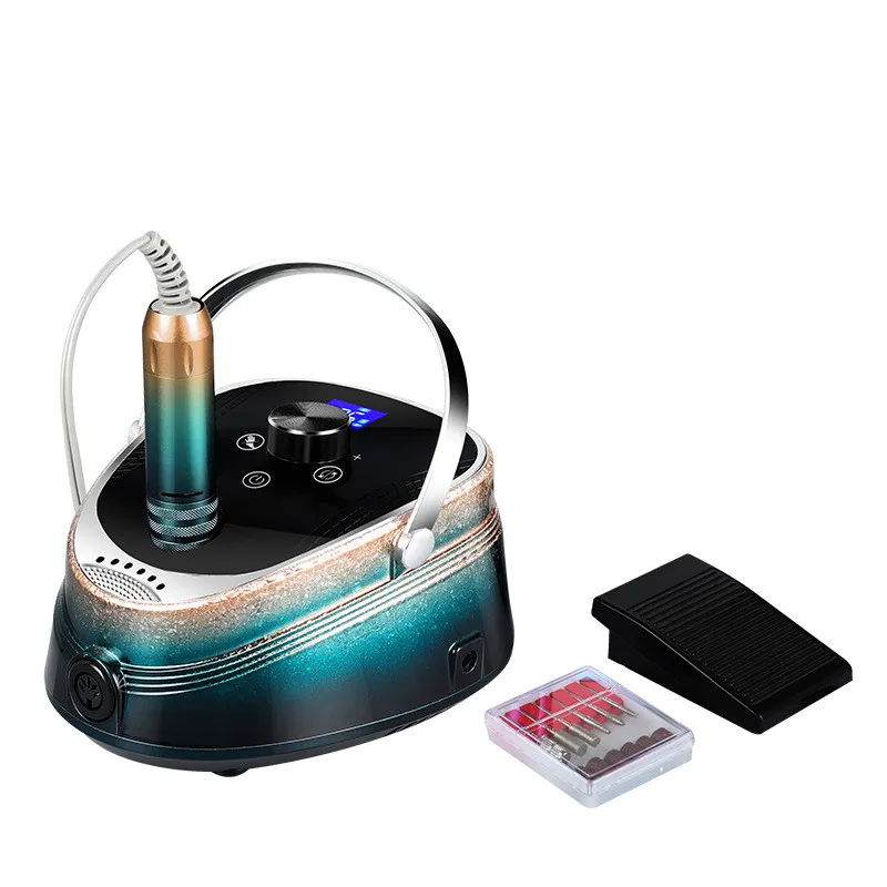 Gradient color nail polisher 35000 RPM high speed nail drill machine