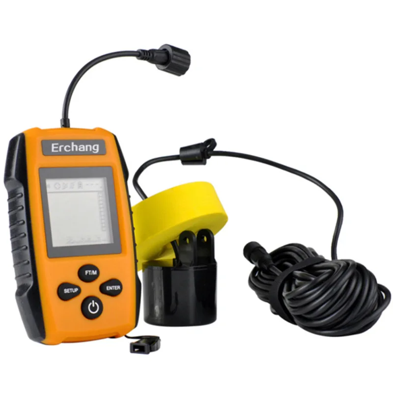 Wholesale Fishing Tackle 73m Depth Portable Fish Finder Detector Sonar Fishing Sensor Alarm