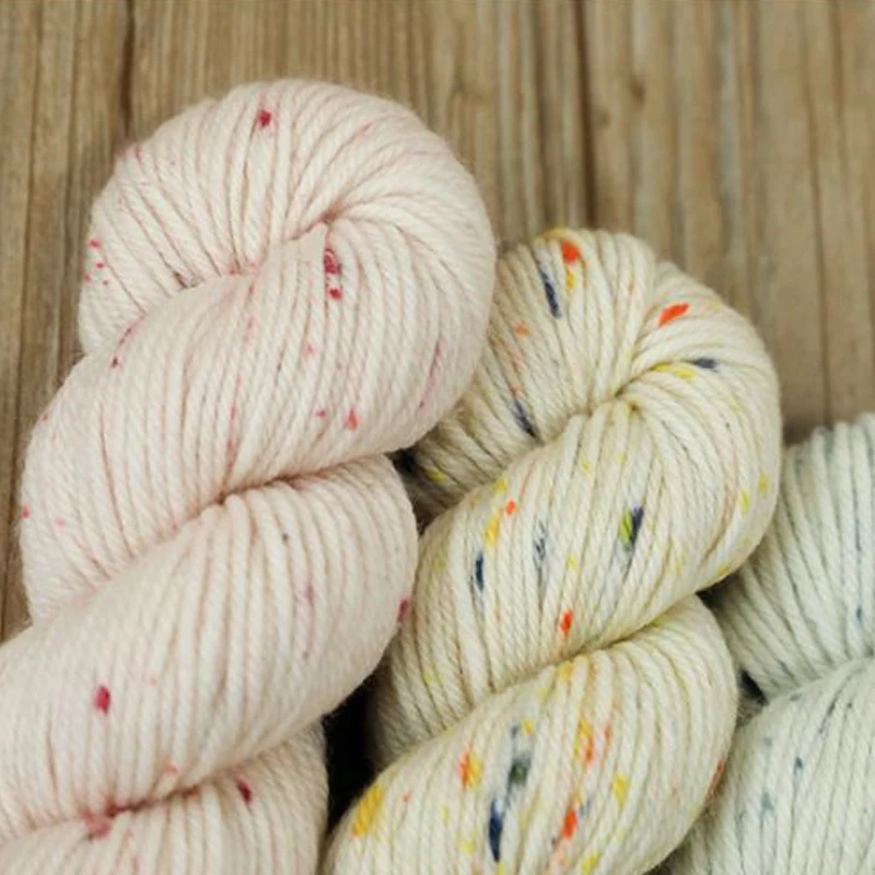 ZENGLONG текстиль оптовая продажа 4ply 100 г брызгокрашенный арт 100% мериносовая шерсть ткань необычная пряжа ручная вязка крючком из мериносовой