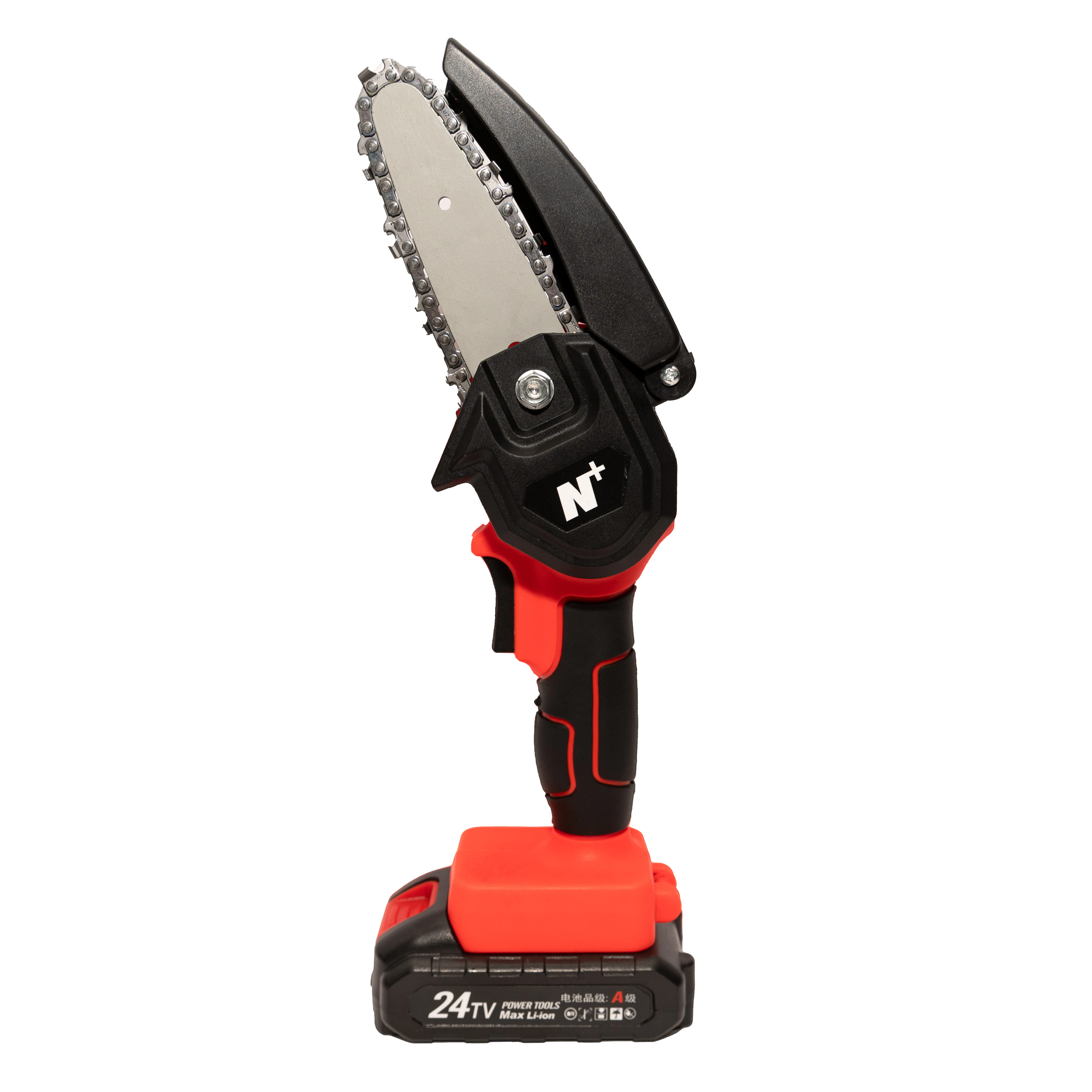 New Energy Nplus Portable Electric Chainsaw 4 Inch Mini Chain Saw for branches