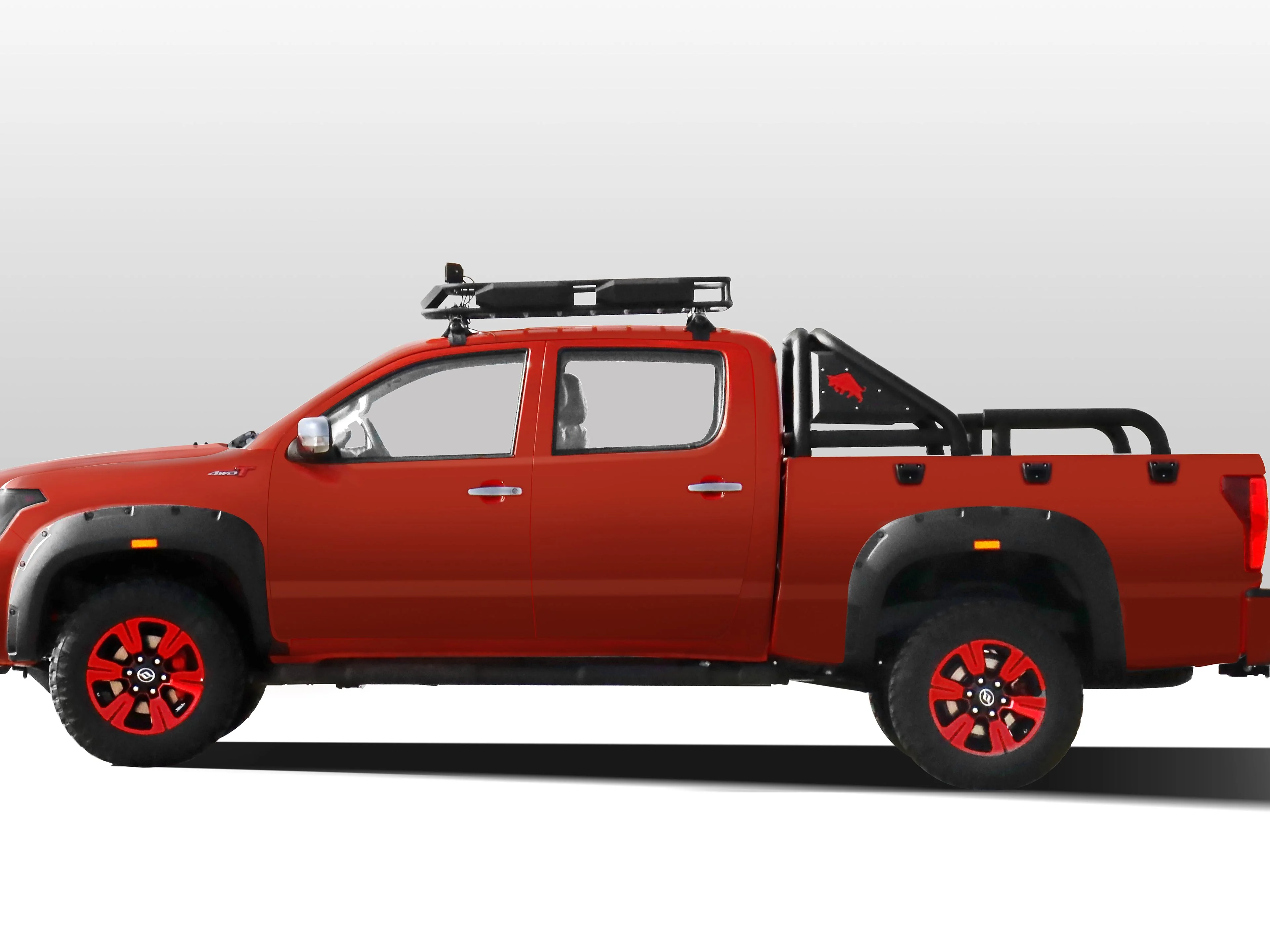 Pickup Truck Diesel 4X4 Manual Transmission Double Cabin Pickup For Exporting Used pickup 4x4 for Huang Hai