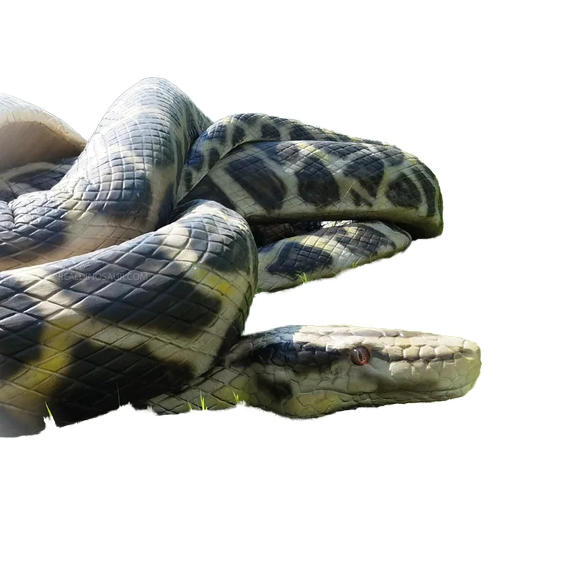 unique real animatronic snake animal model  life size snake animation products electric snake animals a control remoto