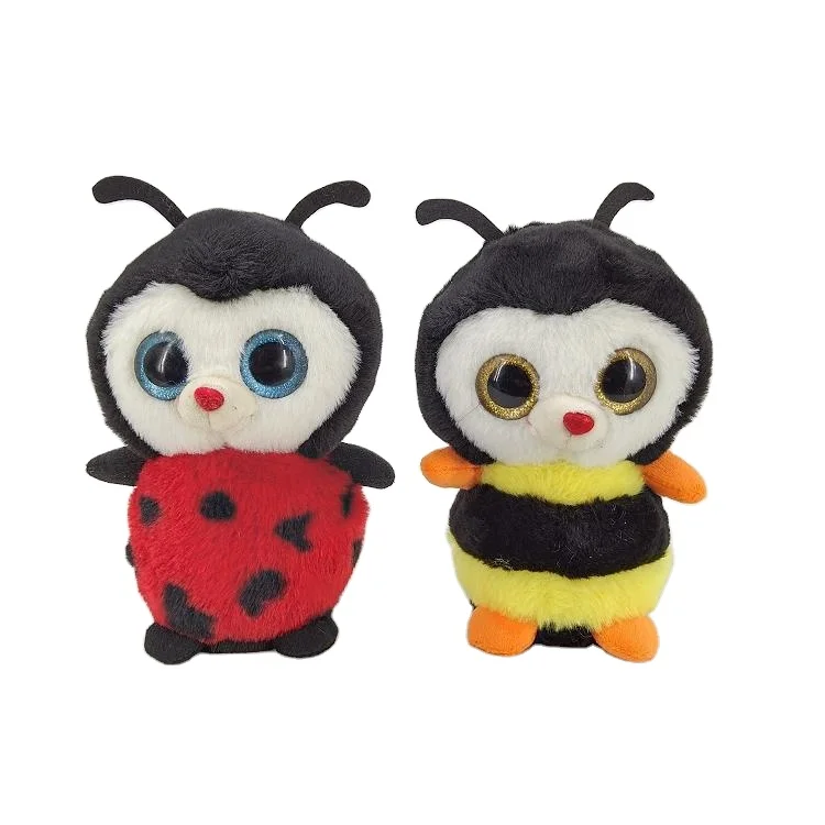 baby plush bee toy custom stuffed plush animal bright eyes bee stuffed toys small plush soft toys plush