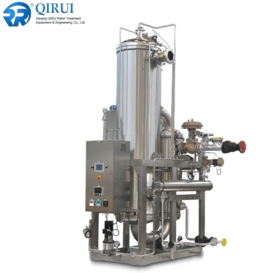 Water Purification Systems Factory Manufacture Various 100l/h-2000l/h Ss304 & Ss316l clean Pure Steam Generators