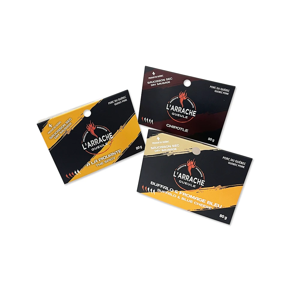 Customized Header Card Hangtag Custom Hang Tag Product Packaging Labels Tag Blister Paper Insert Card