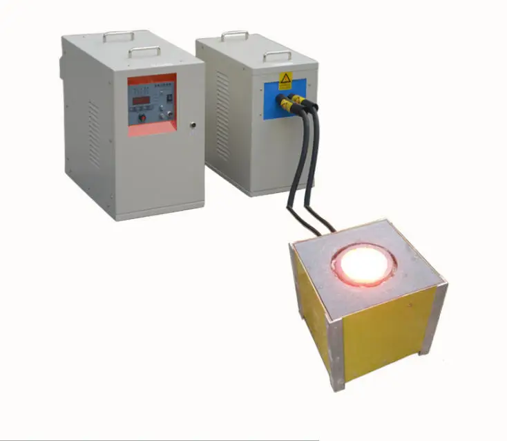 Induction heating melting furnace Metals Melting Furnace Gold Melting Furnace Silver Melting Copper Brass Machine