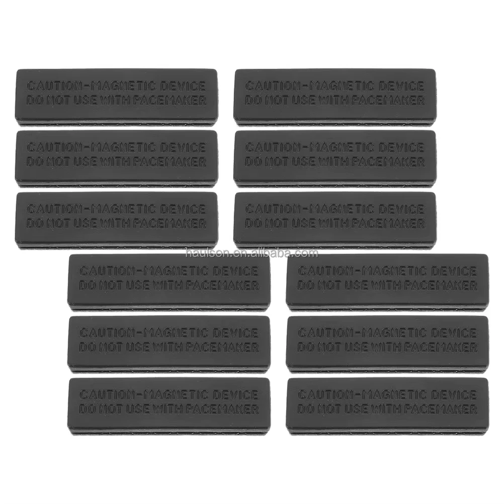 Wholesale Custom Square Metal Magnetic Button Logo Name Tag Badge for Modern Fashion Clothes Accessories