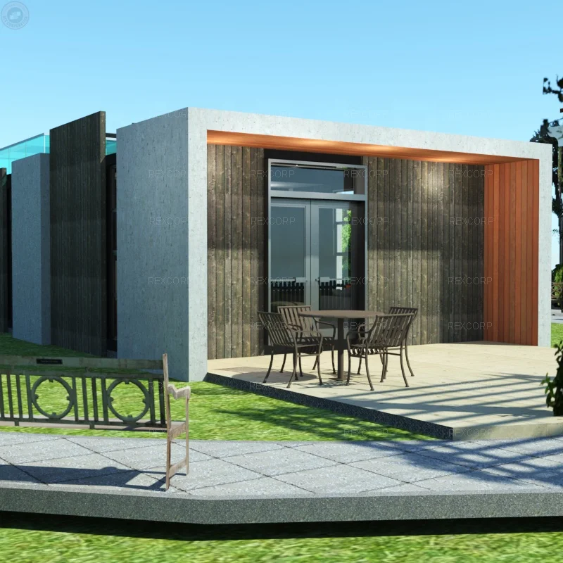 Special Modular House Container Residential with Sunroof Luxury Modular Container House From China