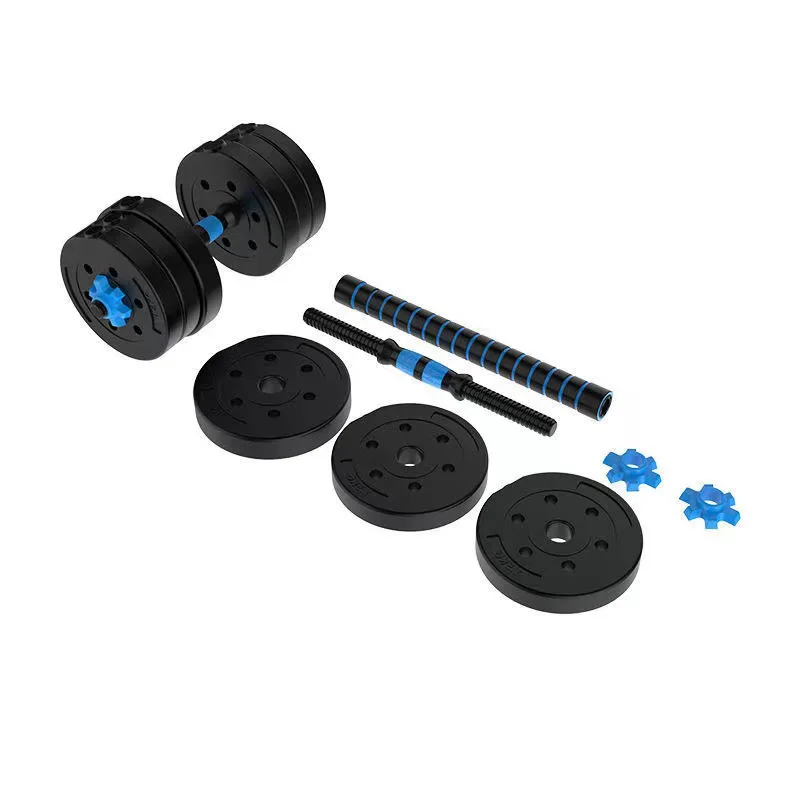 Factory Manufacturer Weightlifting Adjustable Dumbbell 30Kg 40Kg Cement Dumbbell Set Mancuernas LB KG