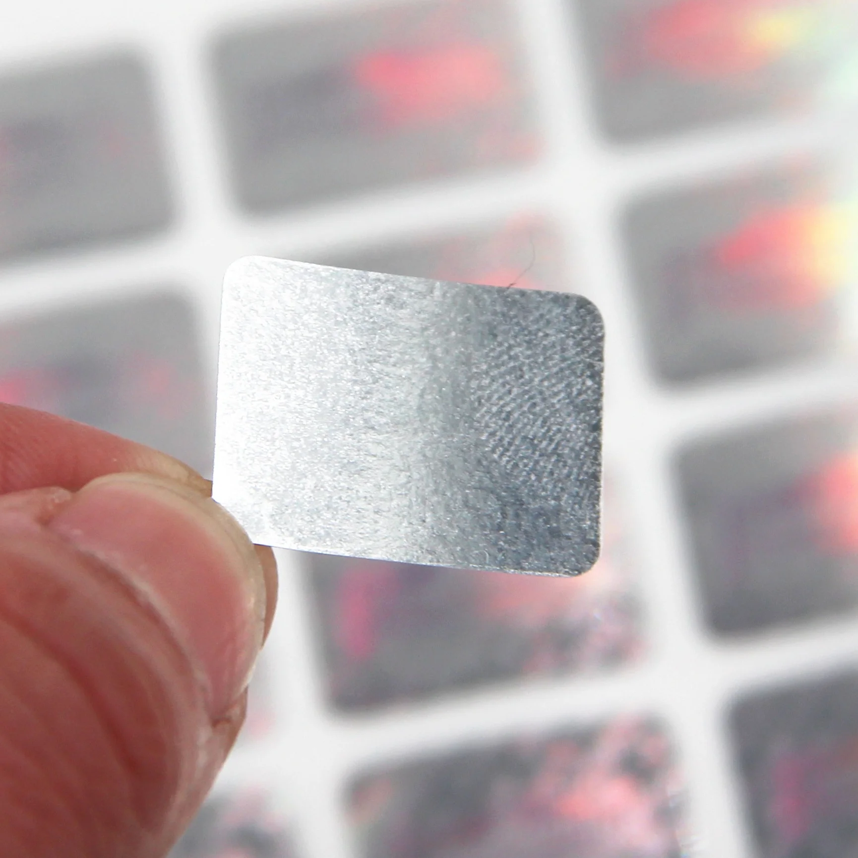 New Hologram Stickers for Package Custom Stickers Holographic Waterproof Stickers for Packaging Security