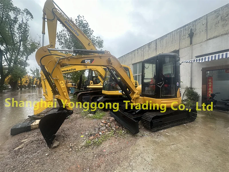 Used CAT 304 excavator hydraulic caterpillar excavadora cat 304 cr CAT mini digger crawler track with swing boom