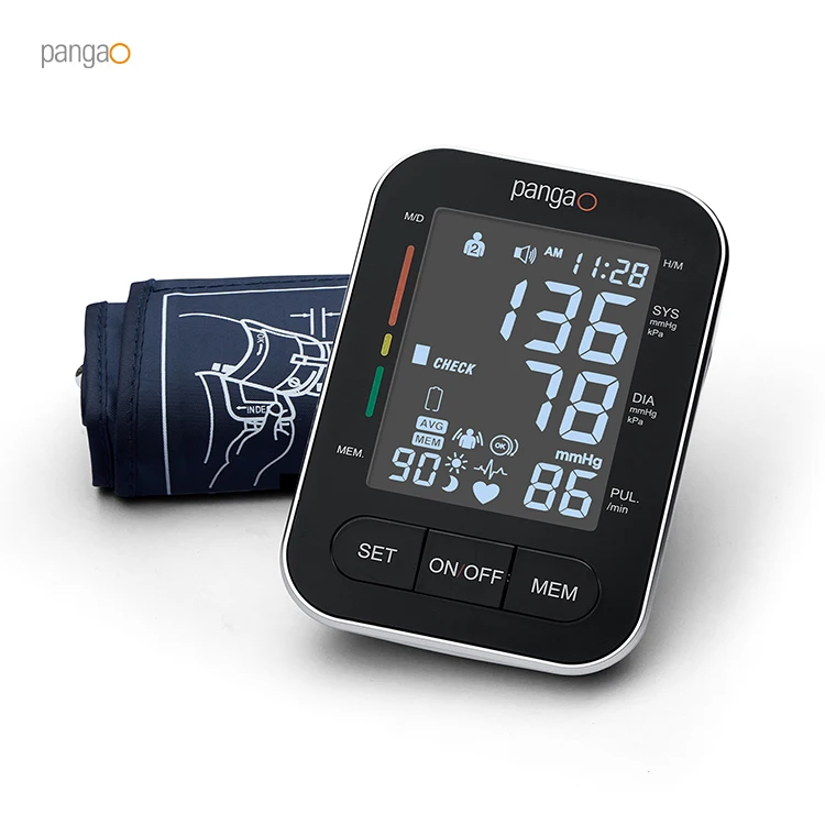 Household Medical Equipment Sphygmomanometer Fully Automatic Electric Arm Digital Blood Pressure Meter Monitor