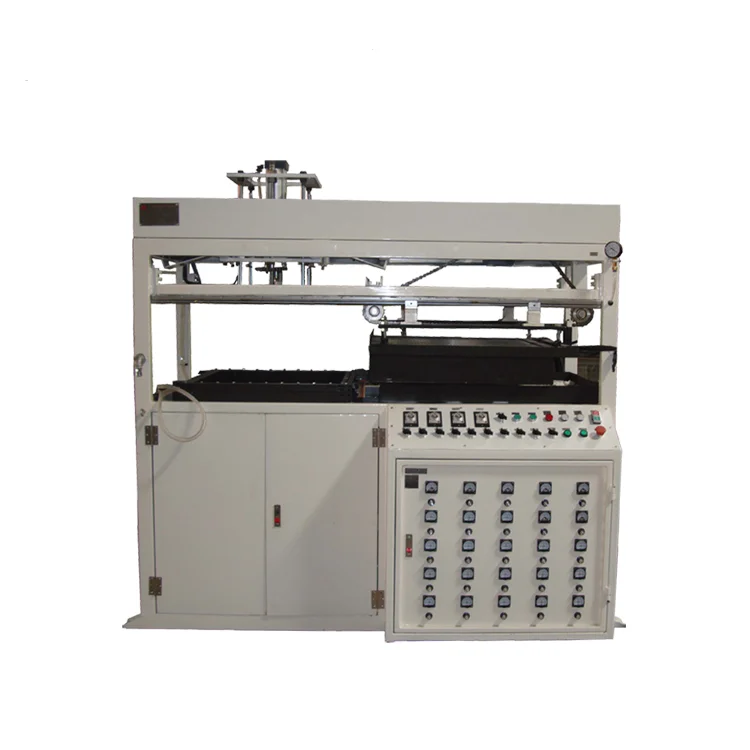 Полуавтоматическая пластиковая вакуумная формовочная машина