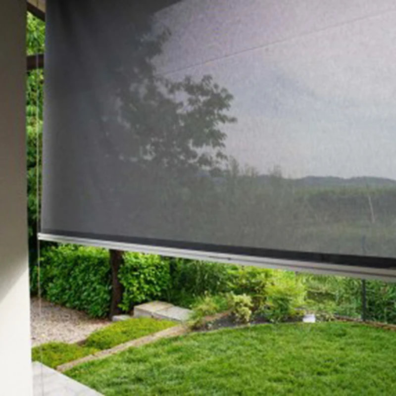 High quality outdoor blinds motorized roller waterproof outdoor roller blinds