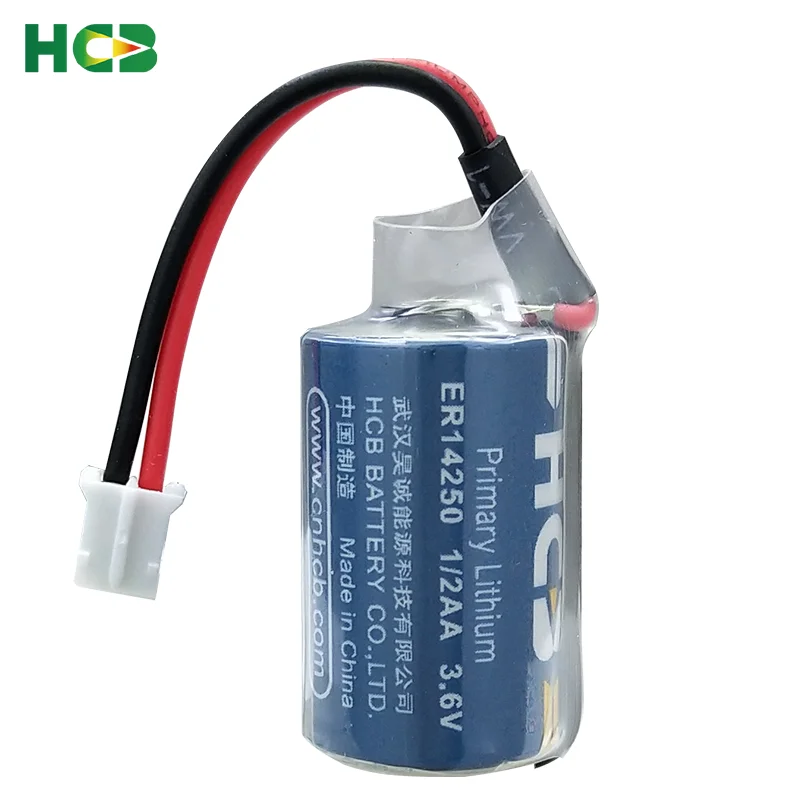 HCB ER14250  3.6V Lithium Battery Add Connector ETC And Machine Tools PLC CNC machine tools LS14250